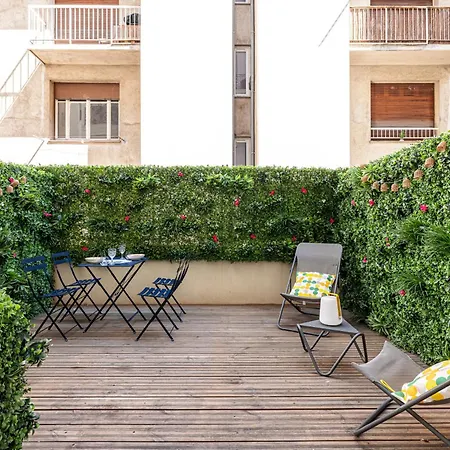 SMARTBNB - Magnifique Studio - Terrasse - Climatise Nice Extérieur photo